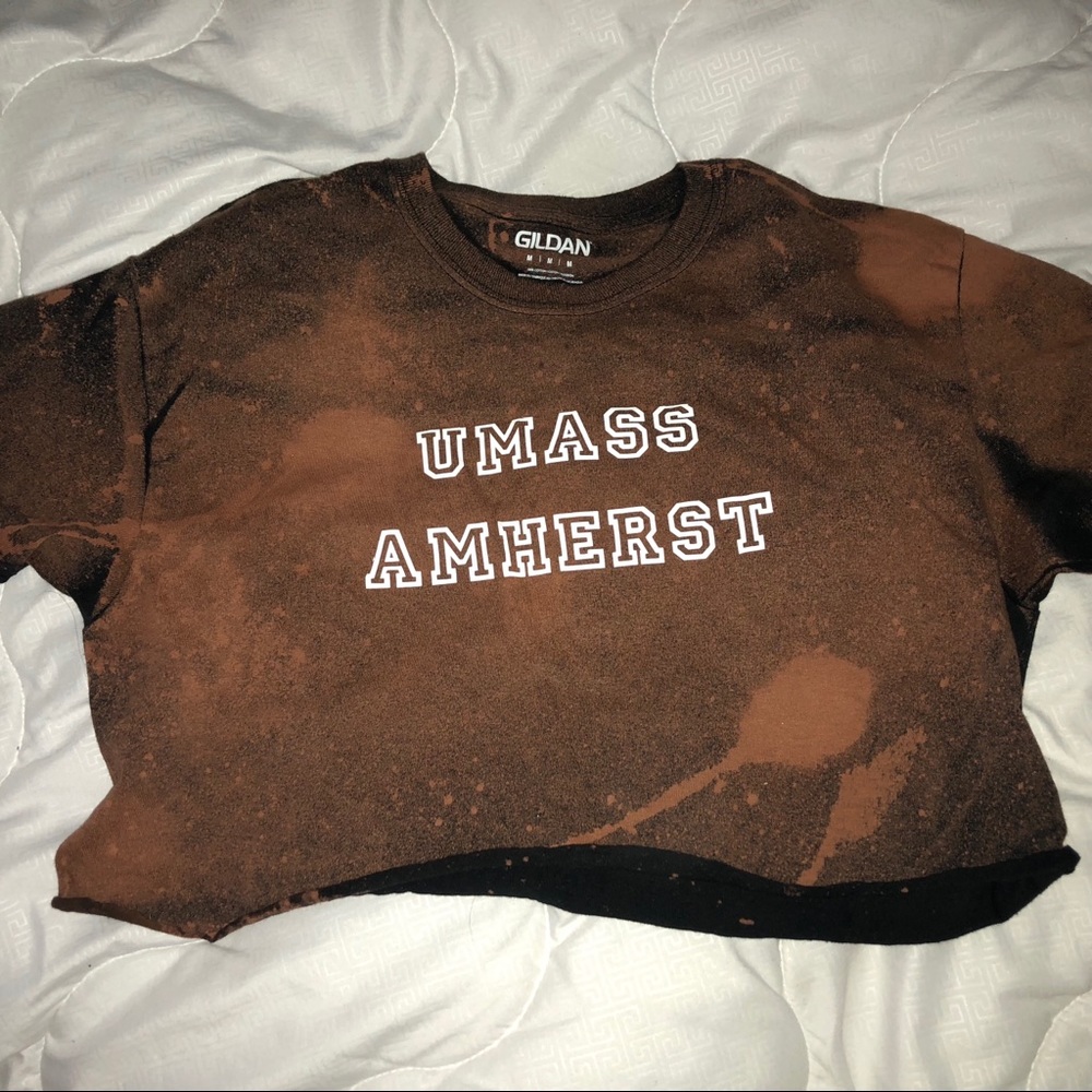 Umass Amherst crop top